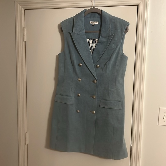 Veronica Beard Jules Denim Dress - Picture 2 of 7